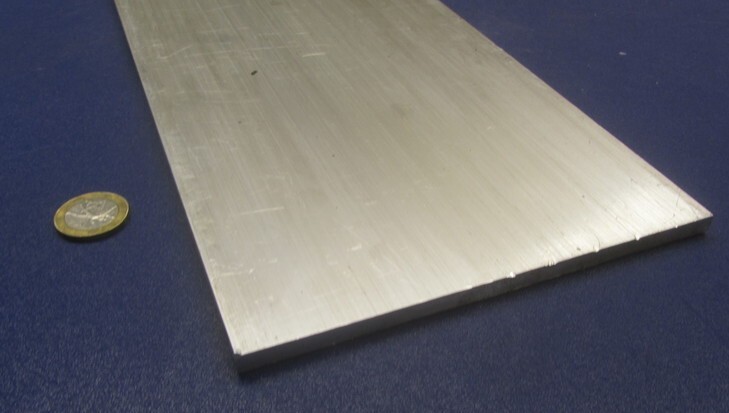 6061 Aluminum Bar T6511, .250″ (1/4″) Thick x 6.0″ Width x 60″ Length
