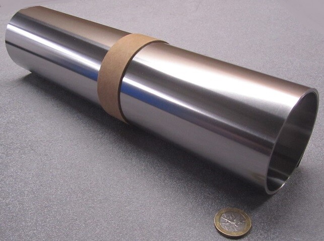 18-8 Stainless Steel Sheet, Full Hard, .009″ x 12″ x 50″