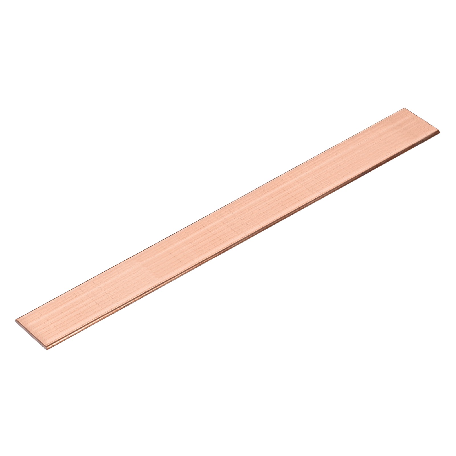 Copper Flat Bar, 1/8″ x 0.6″ x 9” C110 Solid Copper Bus Bar Stock