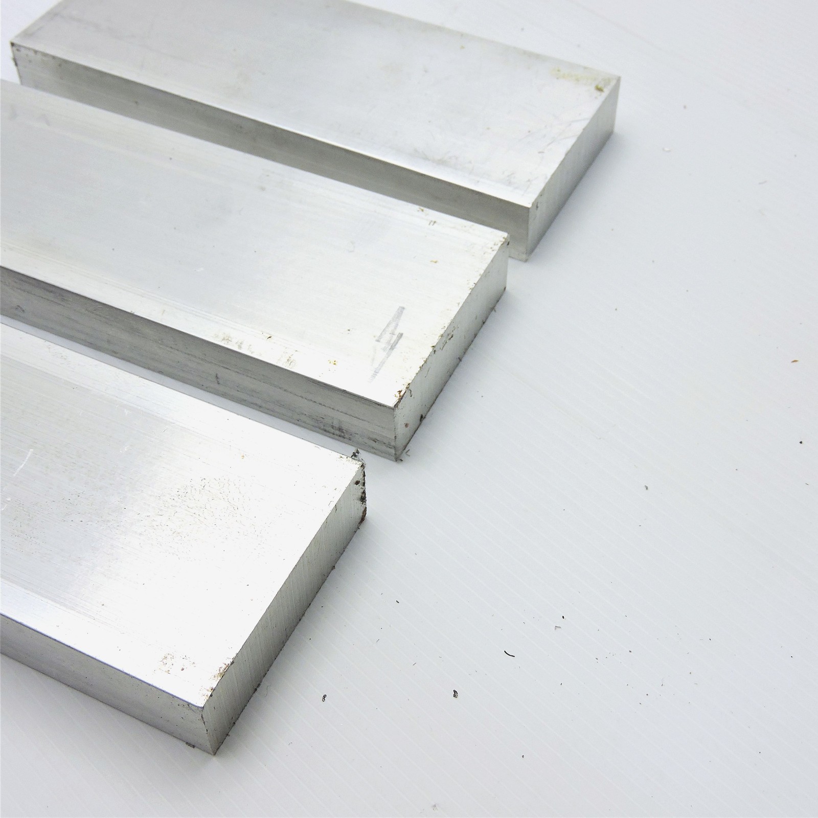 .75″ x 3″ Aluminum 6061 FLAT BAR 7.875″ Long new mill stock QTY 3 sku K435