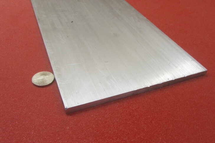 6061 Aluminum Bar T6511, .250″ (1/4″) Thick x 6.0″ Width x 60″ Length