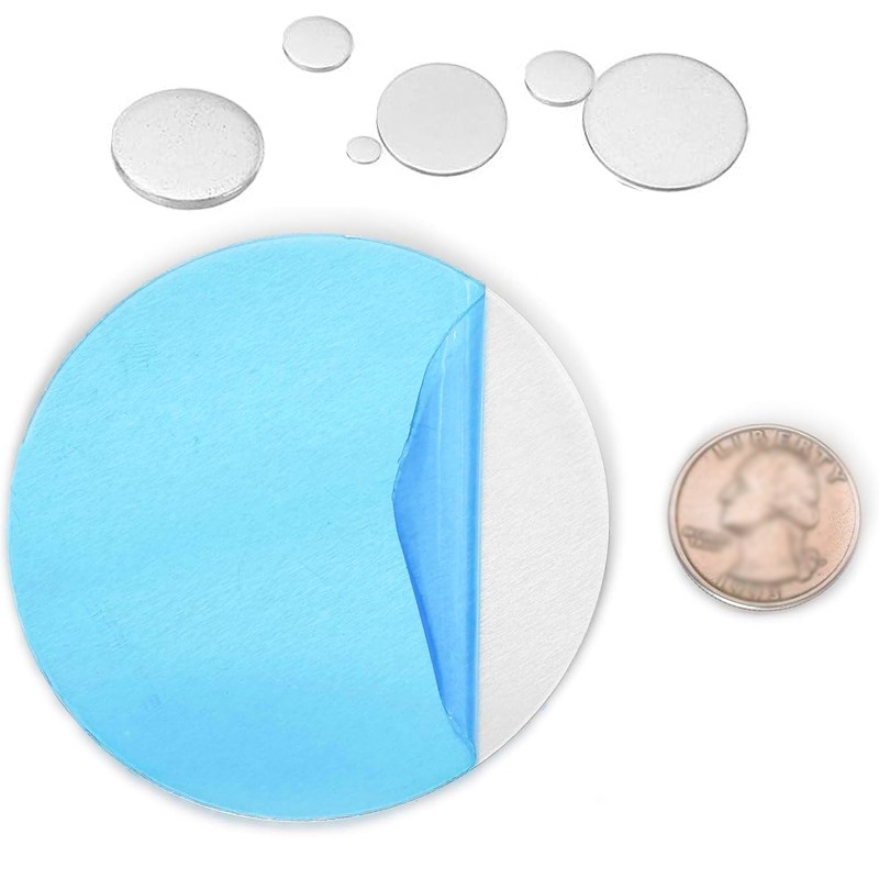 1pc 1060 Aluminum Disc Diameter 50-120mm Thickness 0.5-6mm