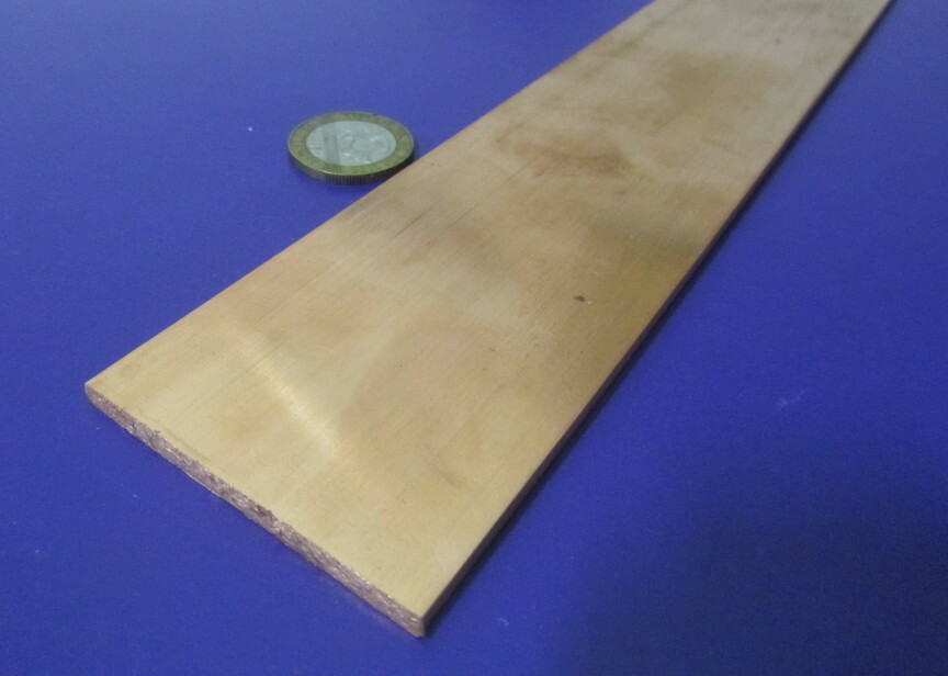 110 Copper Bar H02 .125″ Thick x 2.0″ Wide x 48.0″ Length