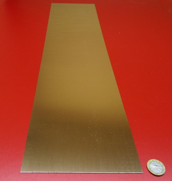 510 Bronze Shim .040″ (+/-0.002″) x 6.0″ Wide x 50″ Length, 1 Pc