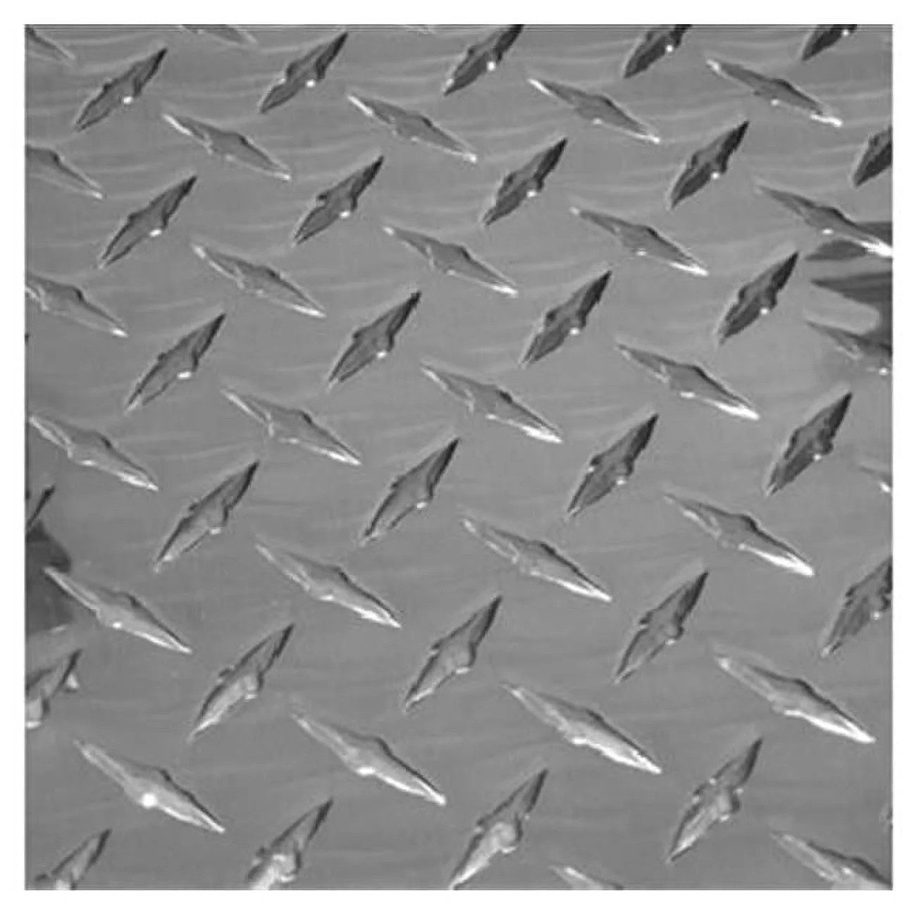 Boltmaster 24 in X 48 in Bright Aluminum Diamond Tread Plate 11256