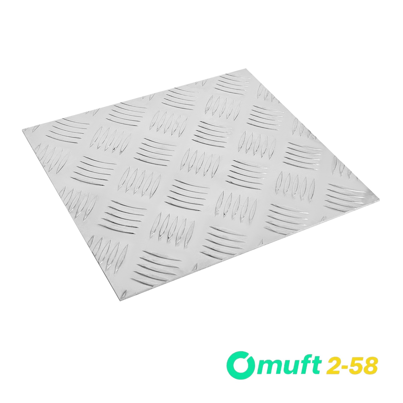 12×12 Inch Thick Aluminum Diamond Plate Sheet for DIY & Repair