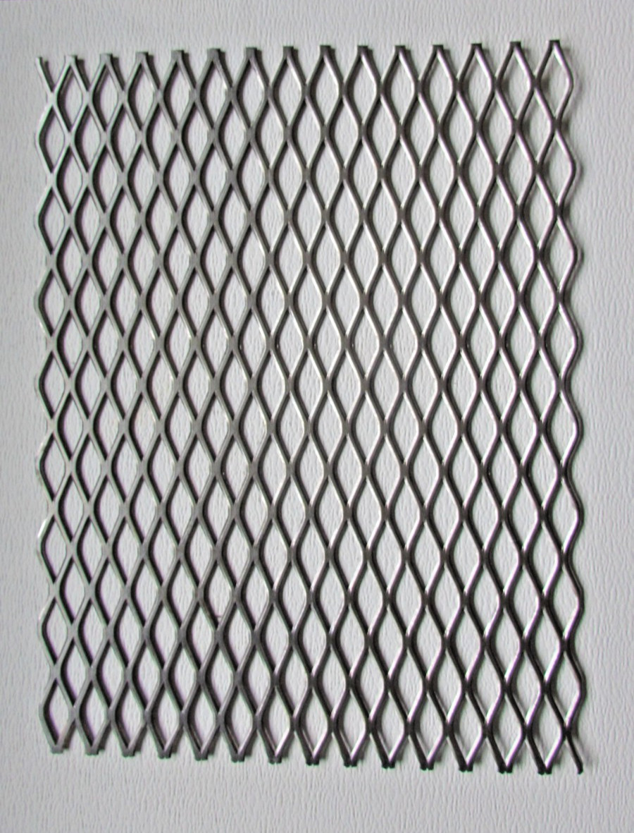 3/4#9 304 STAINLESS STEEL FLATTENED EXPANDED METAL–12″ X 18″