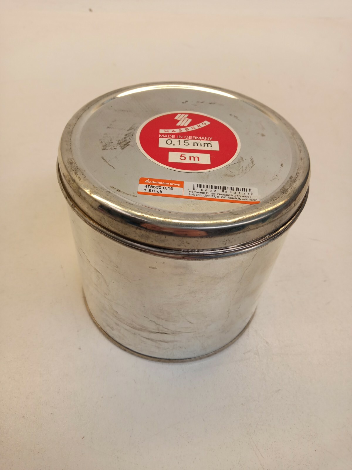 5m Hoffmann Group 478530 feeler gauge tape, 0.15mm Hasberg, gauge tape, tape