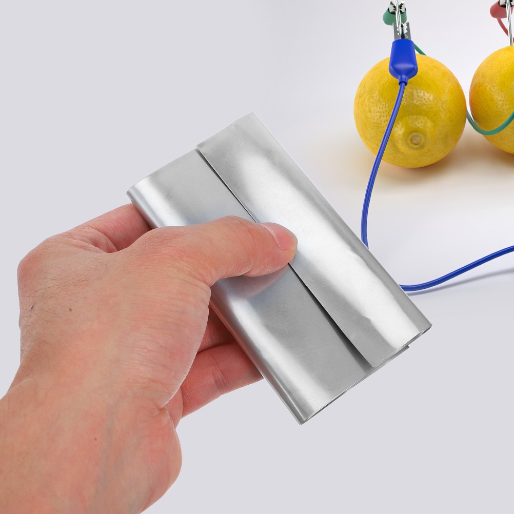 Portable Zinc Anode Sheets for Lab Use Chemistry Experimental Supply