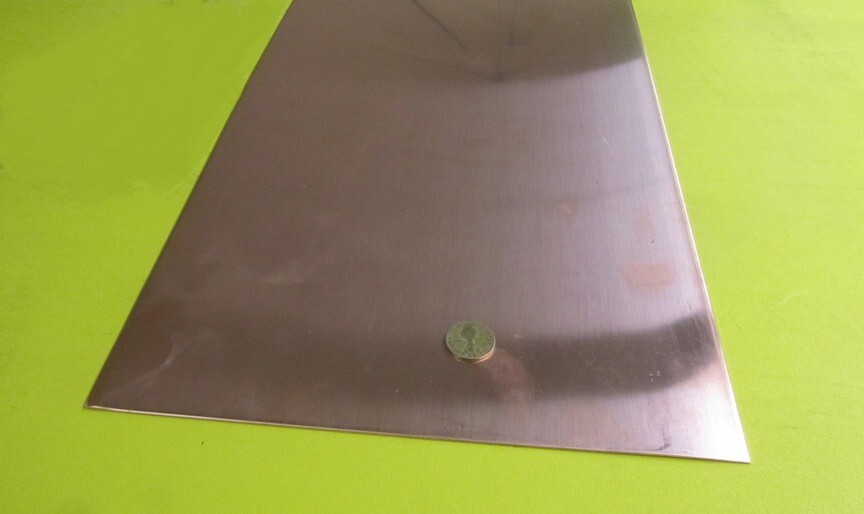 110 Copper Sheet Soft H02 .062″ Thick x 12.0″ Wide x 48.0″ Length