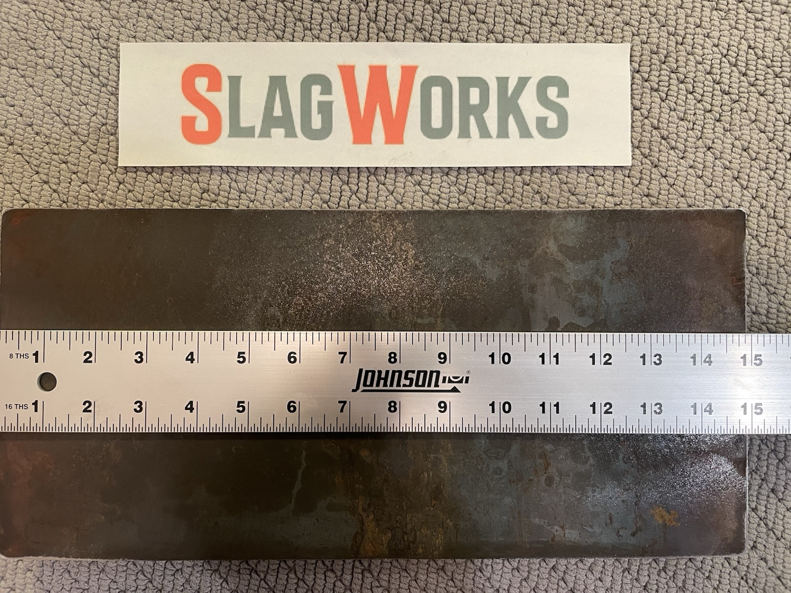 1/8x8x15 inch steel plate 8”x15” A36 Hot Roll Flat .125″ Thick