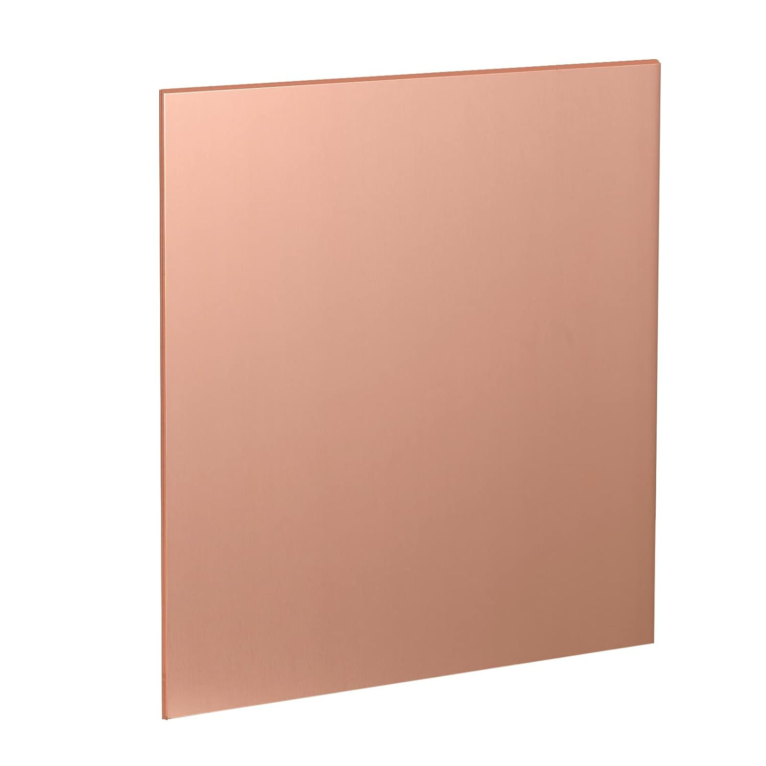 Pure Copper Sheet Plate 6″ X 6″ X 24 Gauge 2Pcs, Cu Metal for Industry Supply, D
