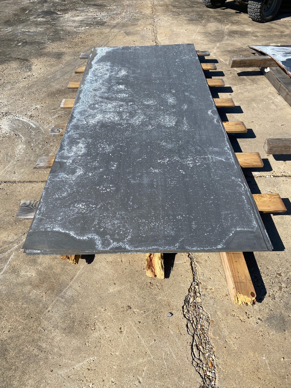 Bonderized Galvanized Steel Sheet, 24GA x 48” x 120” (New)