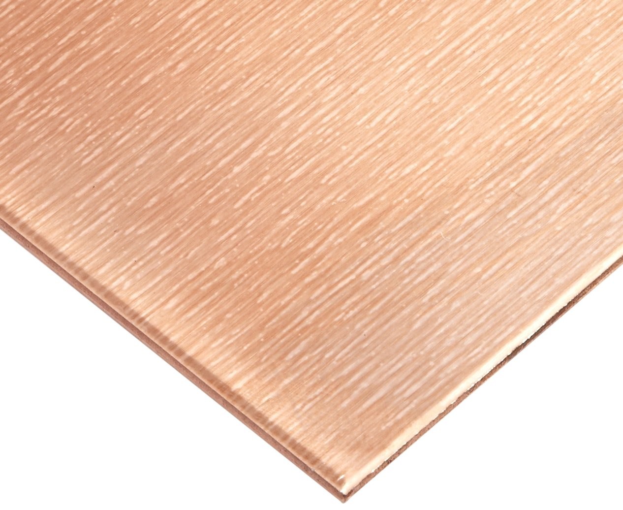 110 Copper Sheet Unpolished (Mill) Finish H02 Temper ASTM B370 0.0162″