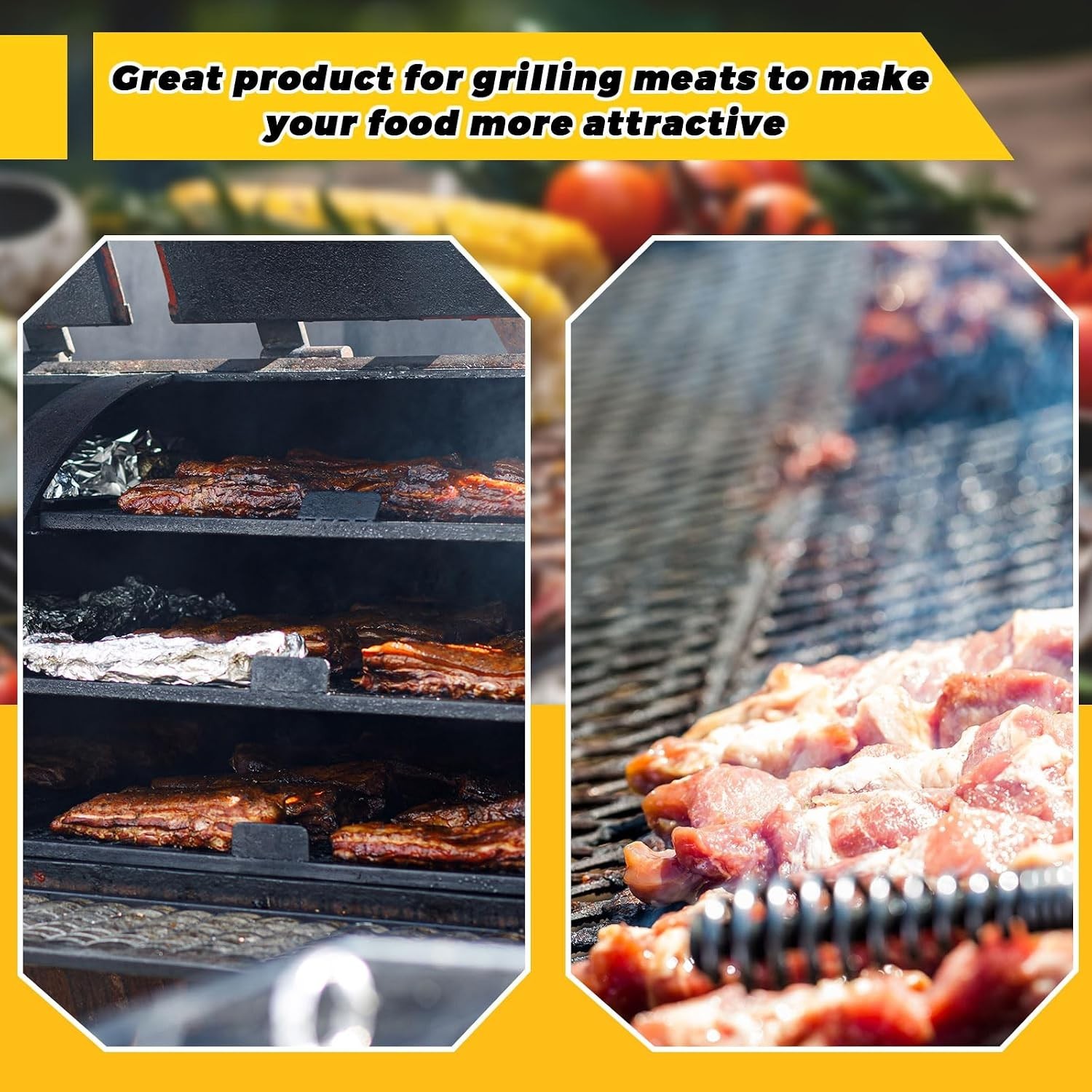 9 Gauge Expanded Steel Mesh Sheet for BBQ & DIY, 2 Pieces – 24 x 12 Inches