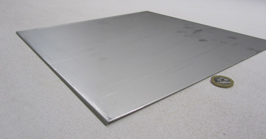 321 Weldable Stainless Steel Sheet, .062″ Thick x 12″ Wide x 12″ Length, 1 Unit