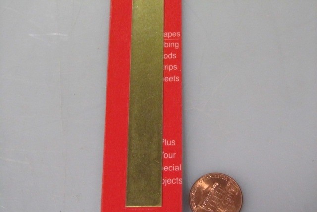 260 Brass Flat Bar .016″ (+/- 0.002″) Thick x 1/2″ Wide x 1 Foot Length, 10 Pcs