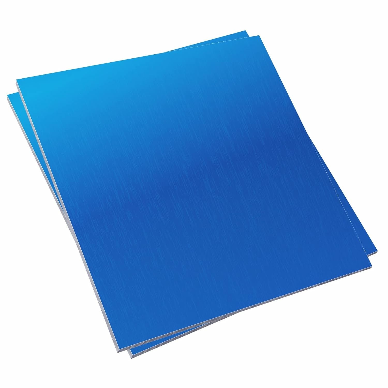Set of 2 6061 T651 Aluminum Rectangle Plates – 6x6x1/16 Inch Strength & Durab…