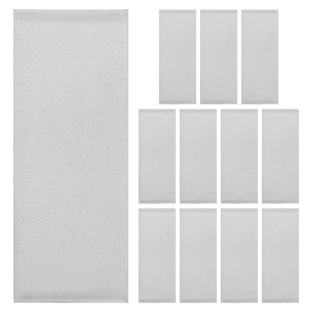 12Pcs Reusable Zinc Anode Strips Silver Sheets for Electroplating and Crafting
