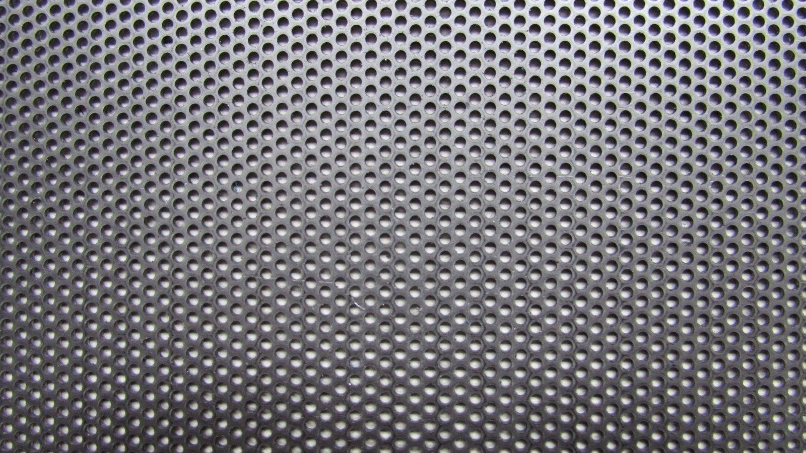1/16 HOLES ON 3/32 CENTERS- 20 GA.STAINLESS PERFORATED SHEET- 11-1/2″ x 12″