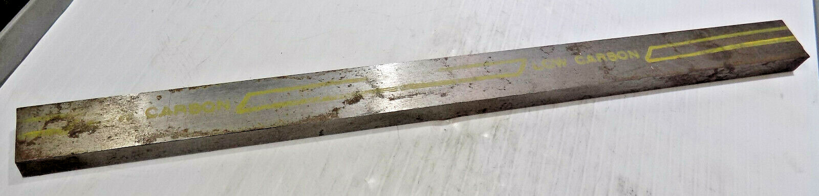 STARRETT Low Carbon Steel Ground Flat Stock, 3/8 Thick X 3/4 Wide X 11-1/4 Long