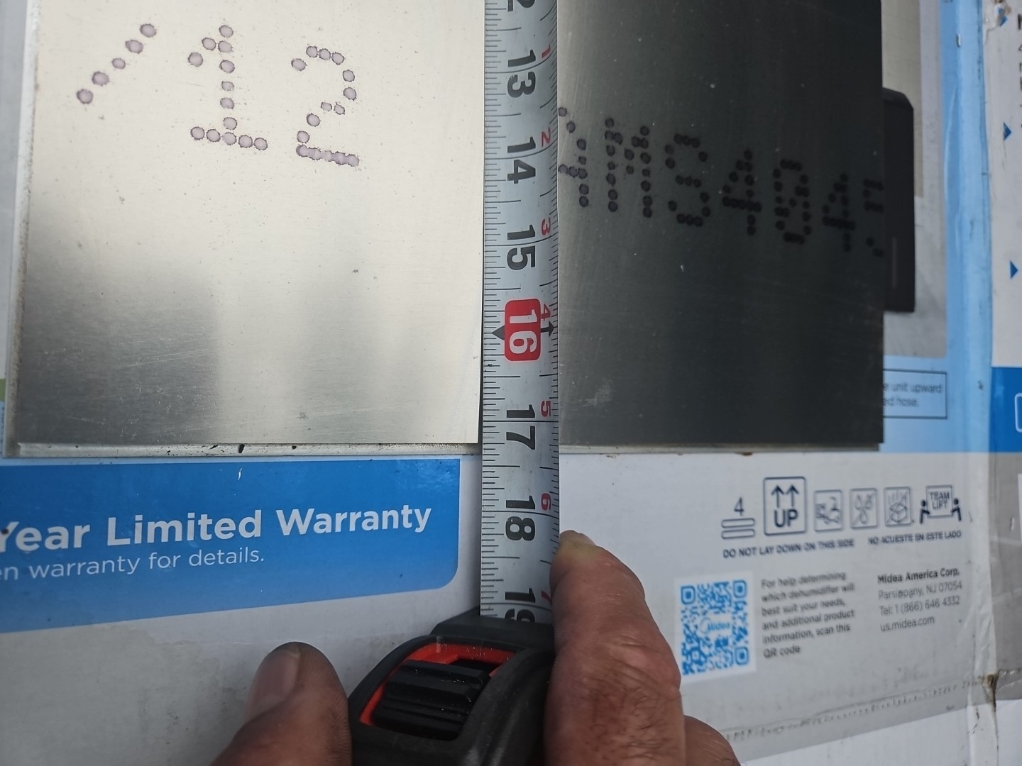 Aluminum 7075-T6 Plate .190″ x 17-1/4″ x 11-1/8″ AMAG MADE IN USA