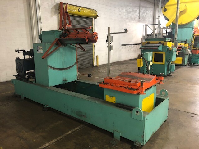 6000 LB x 30″ x.125″ Dallas Servo Feedline ID Capacity: 16″ -21″ OD Capacity: 6