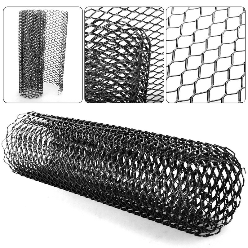 40×13″ Universal Car Grille Mesh Aluminum Rhombic Front Kidney Net Insert Bumper