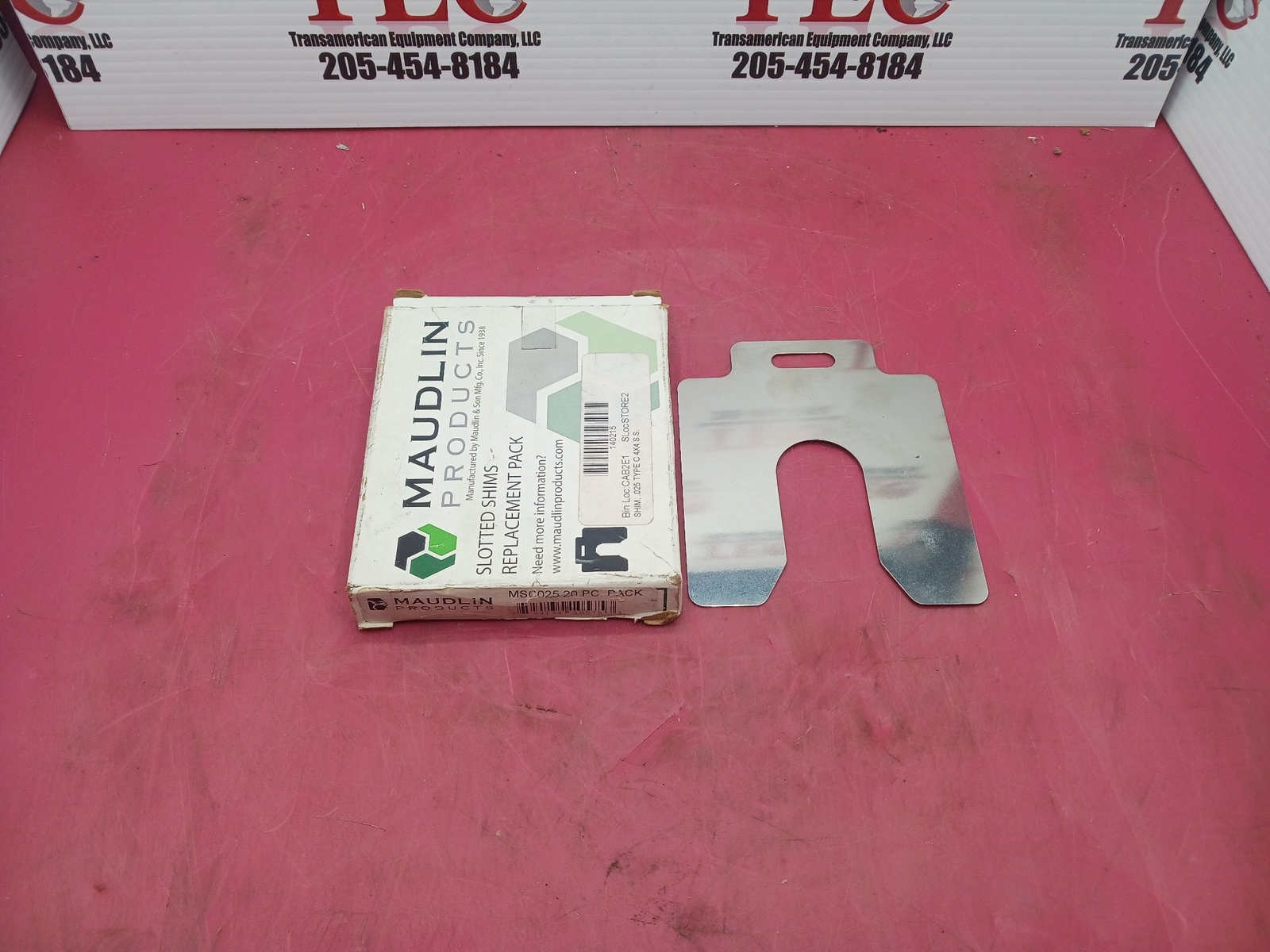 Maudlin, Pack of 20 Shims, MSC025