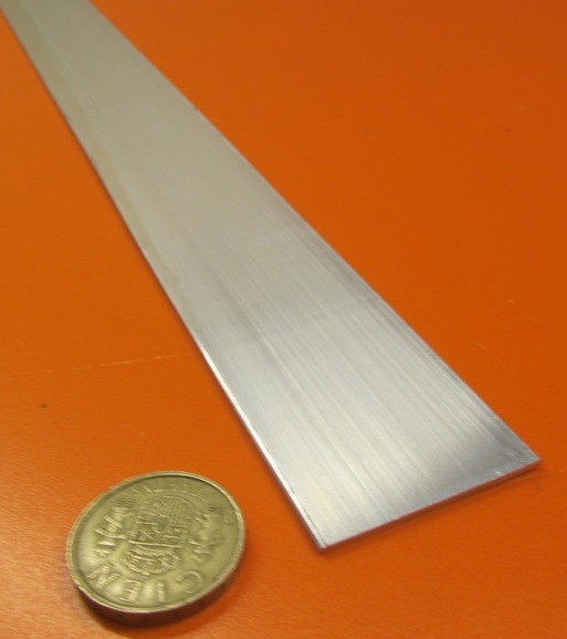 6061 T6 Aluminum Bar, 1/16″ Thick x 1 1/2″ Wide x 36″ Length, 4 Units