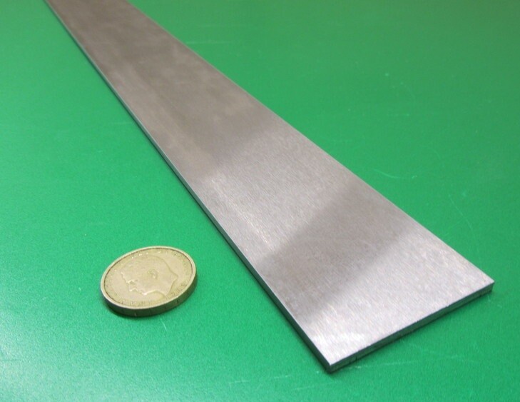 O1 Tool Steel Ground Bar 1/8″ (+/-.001″) Thick x 2.0″ Wide x 36″ Length