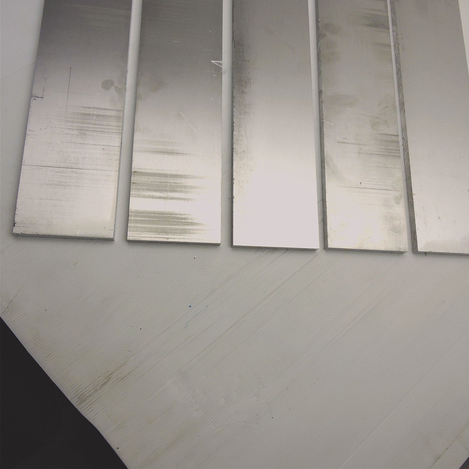 .5″ thick 1/2 Aluminum 6061 PLATE 4.375″ x 15″ Long QTY 5 sku 186698