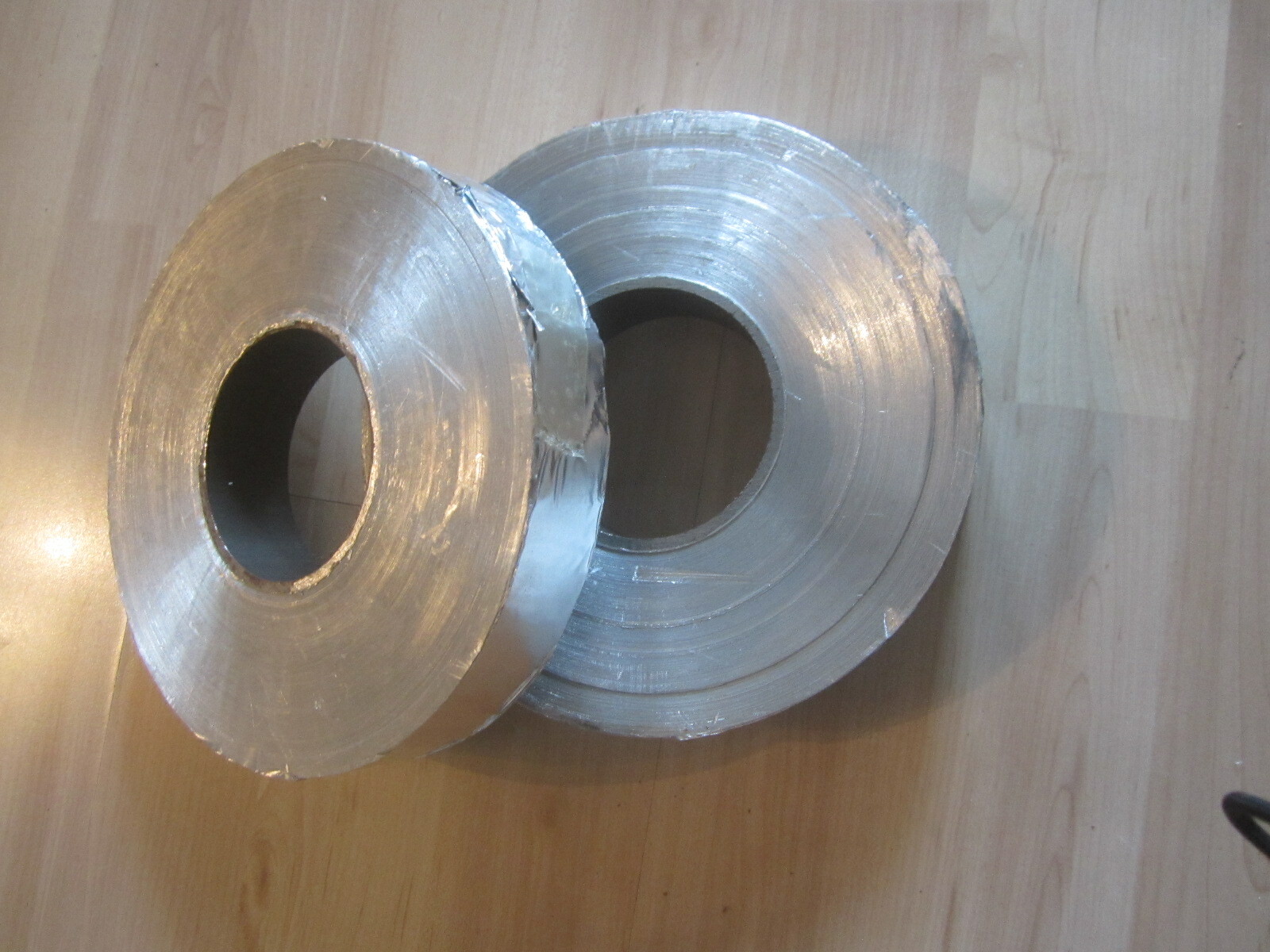 2 rolls aluminium tape aluminium foil aluminium metal foil metal tape