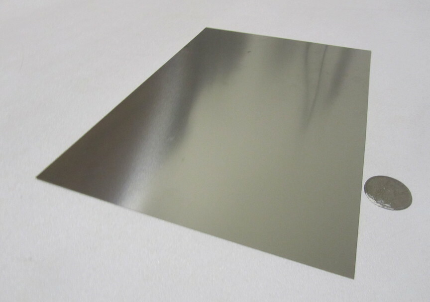 301 Stainless Steel Sheet Shim, .015″ (+/-.0010″) x 8.0″ Width x 1 Foot Length