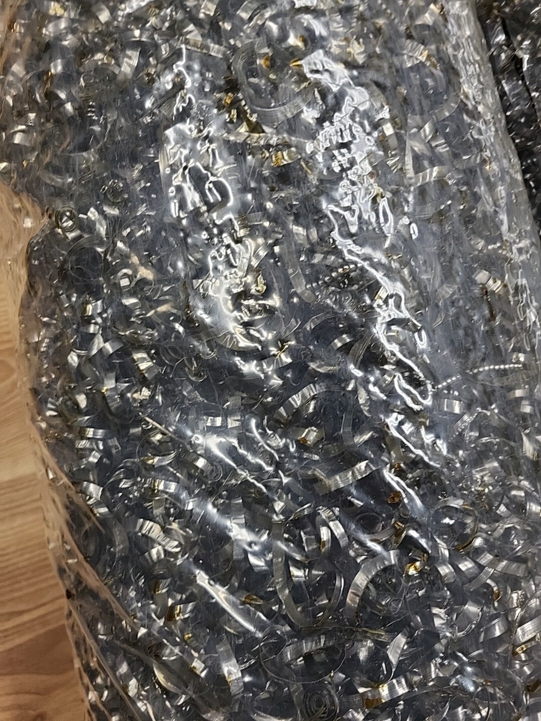 11LBS Titanium CNC Shavings, Arts, Crafts, Orgonite, Dirty From Coolant
