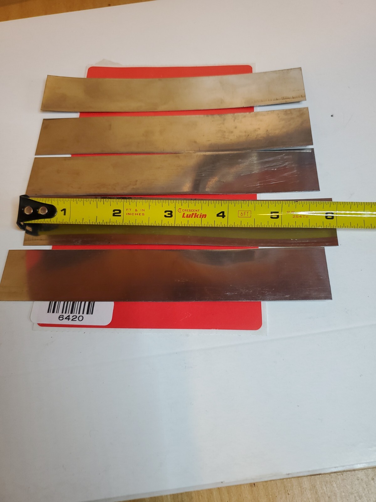 .015 shim stainless steel strip 5 PIECE LOT 1″ x 6+” long 0.015 015 430 Alloy