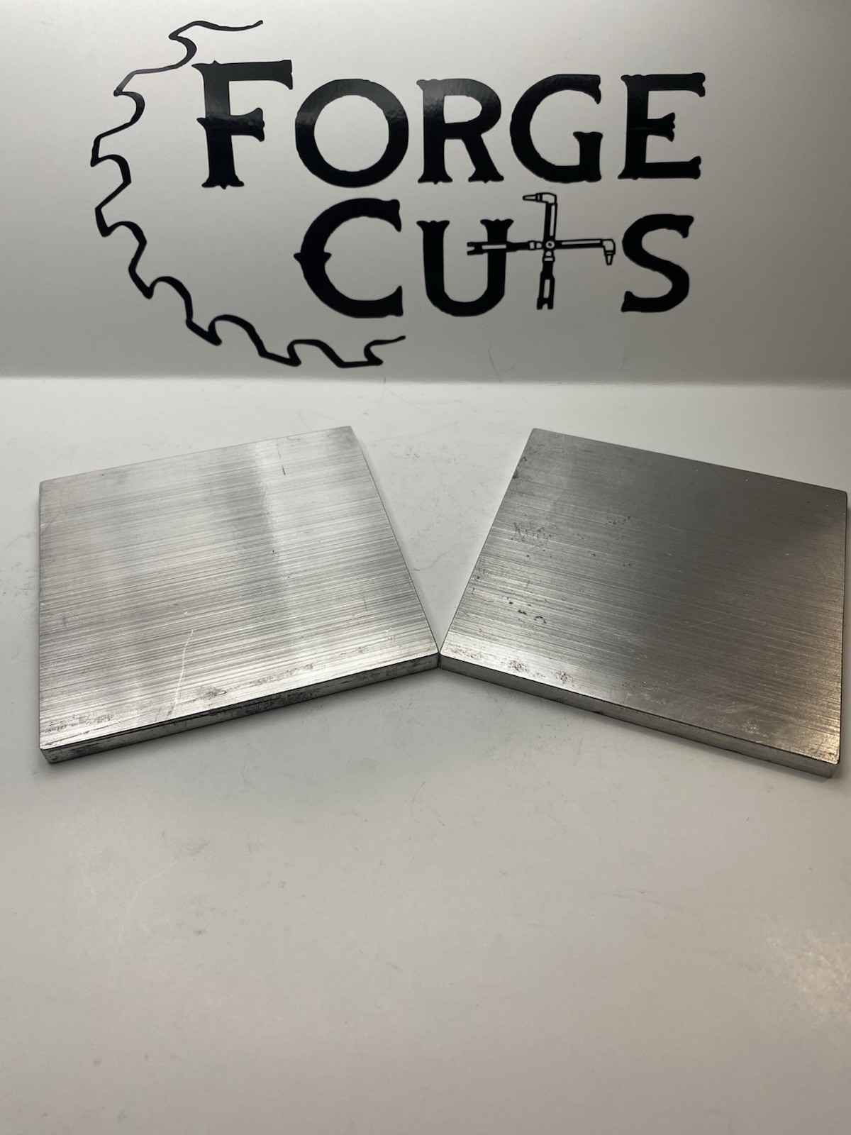 6061 Aluminum Sheet Plate 1/4”x 4″ x 4″ (2) Pack Metal Stock Aluminum Base