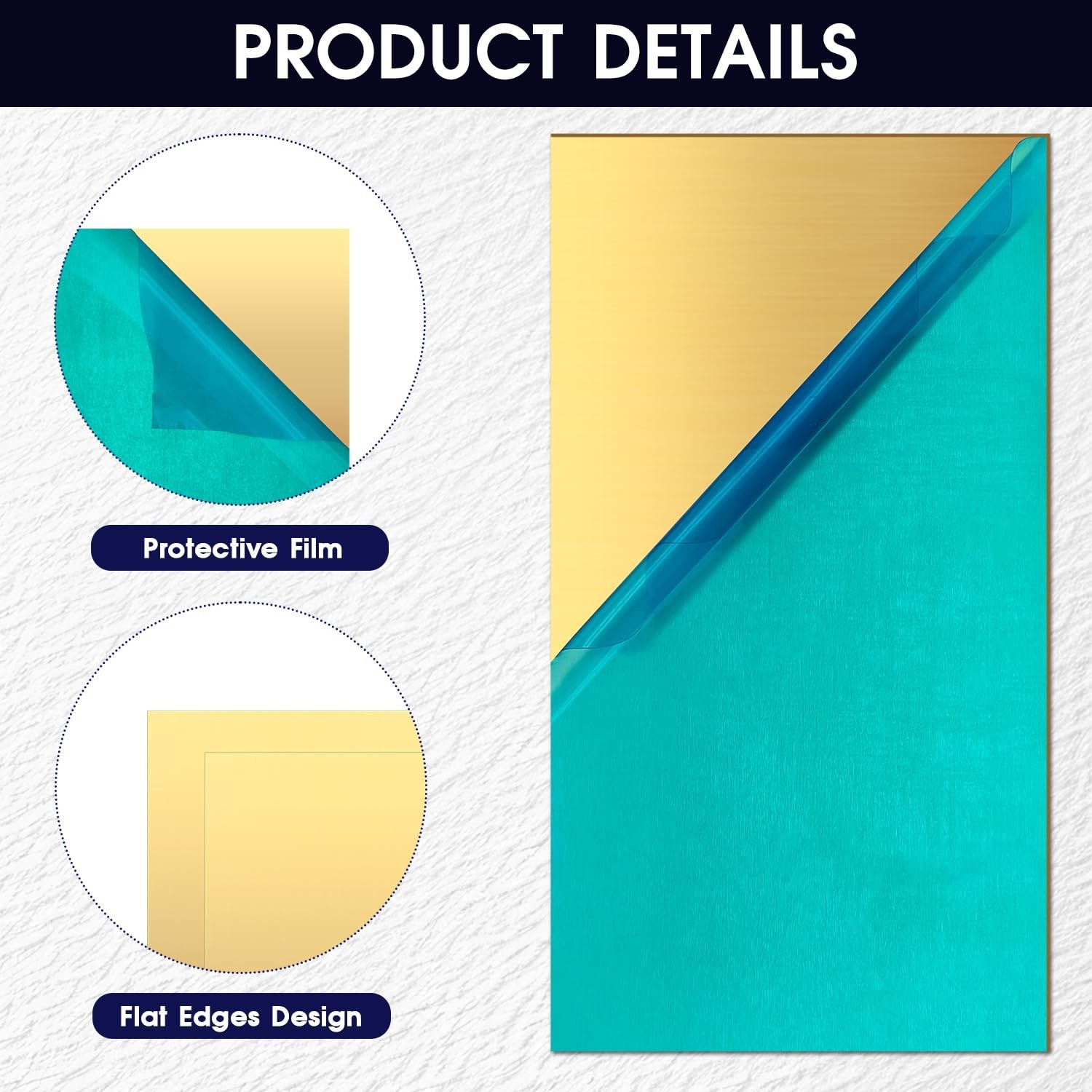 2 Pack 1mm Thick Brass Sheets 2×4 Inch – Seamless Cutting for DIY Masterpieces