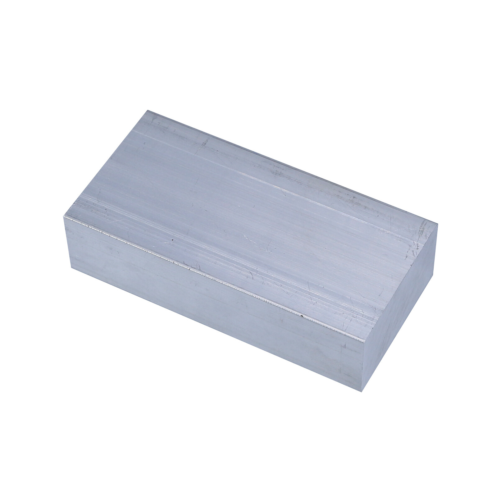 Metal T6061 Aluminum Flat Plate Sheet Stock Length 100mm Width 50mm Thick 25mm