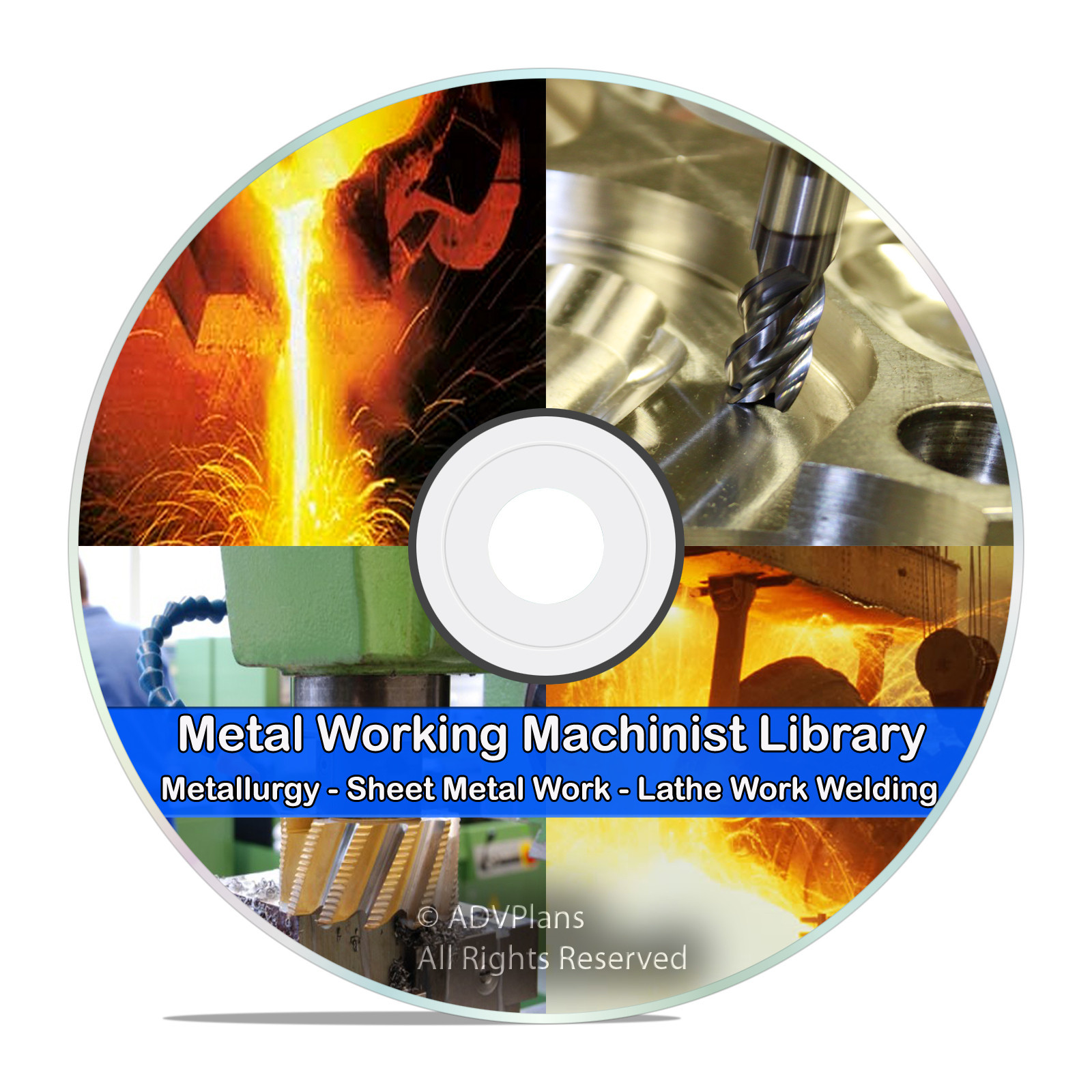 310+ Books, Metalwork Blacksmithing, Lathe Work, Welding, Metal Spinning DVD V68