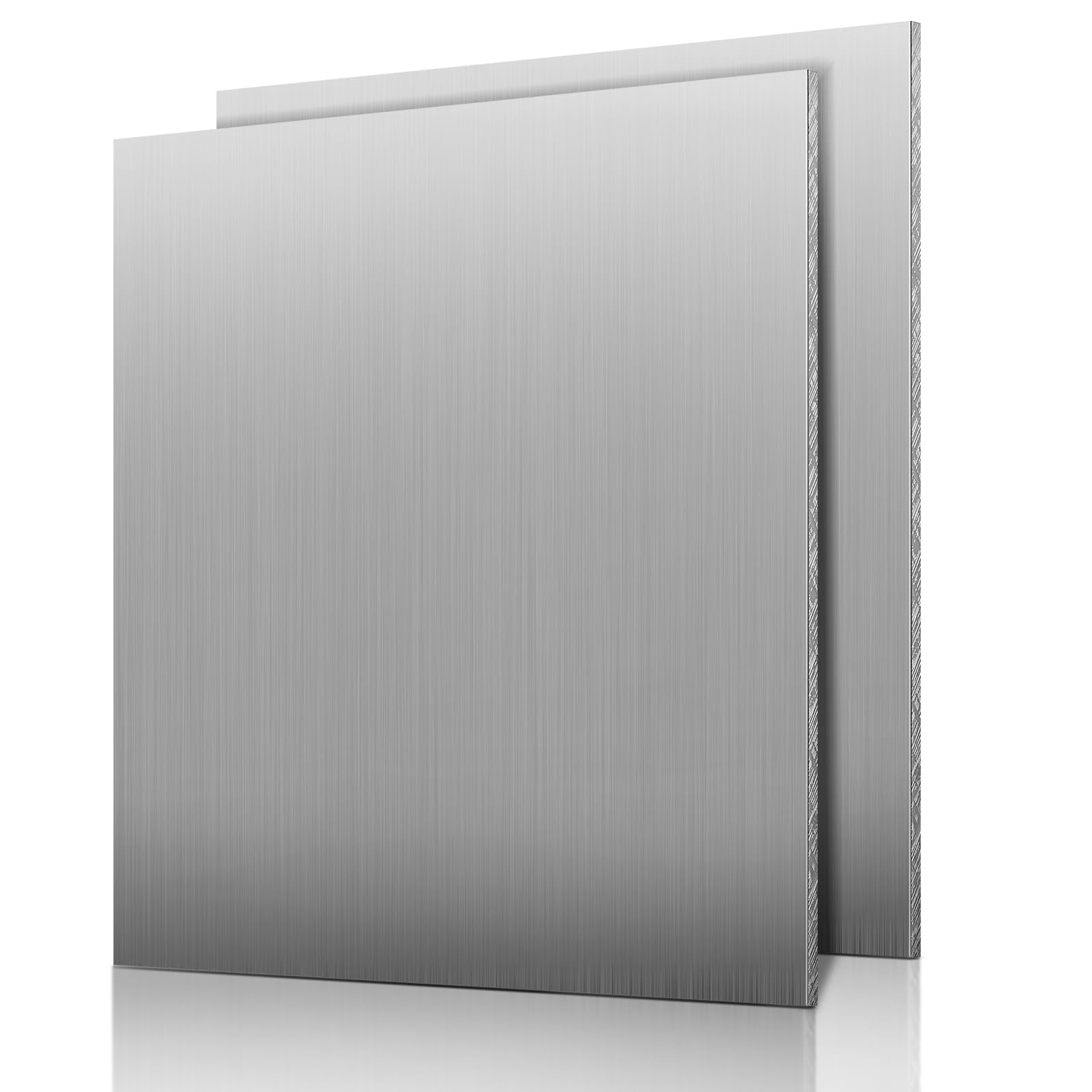 2 Pcs 6061 Aluminum Sheet Metal Plate 15 X 15 X 1/8 Inch Hickness Heavy Duty Pla