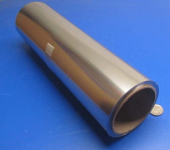 18-8 Stainless Steel Sheet, Full Hard, .007″ x 12″ x 100″