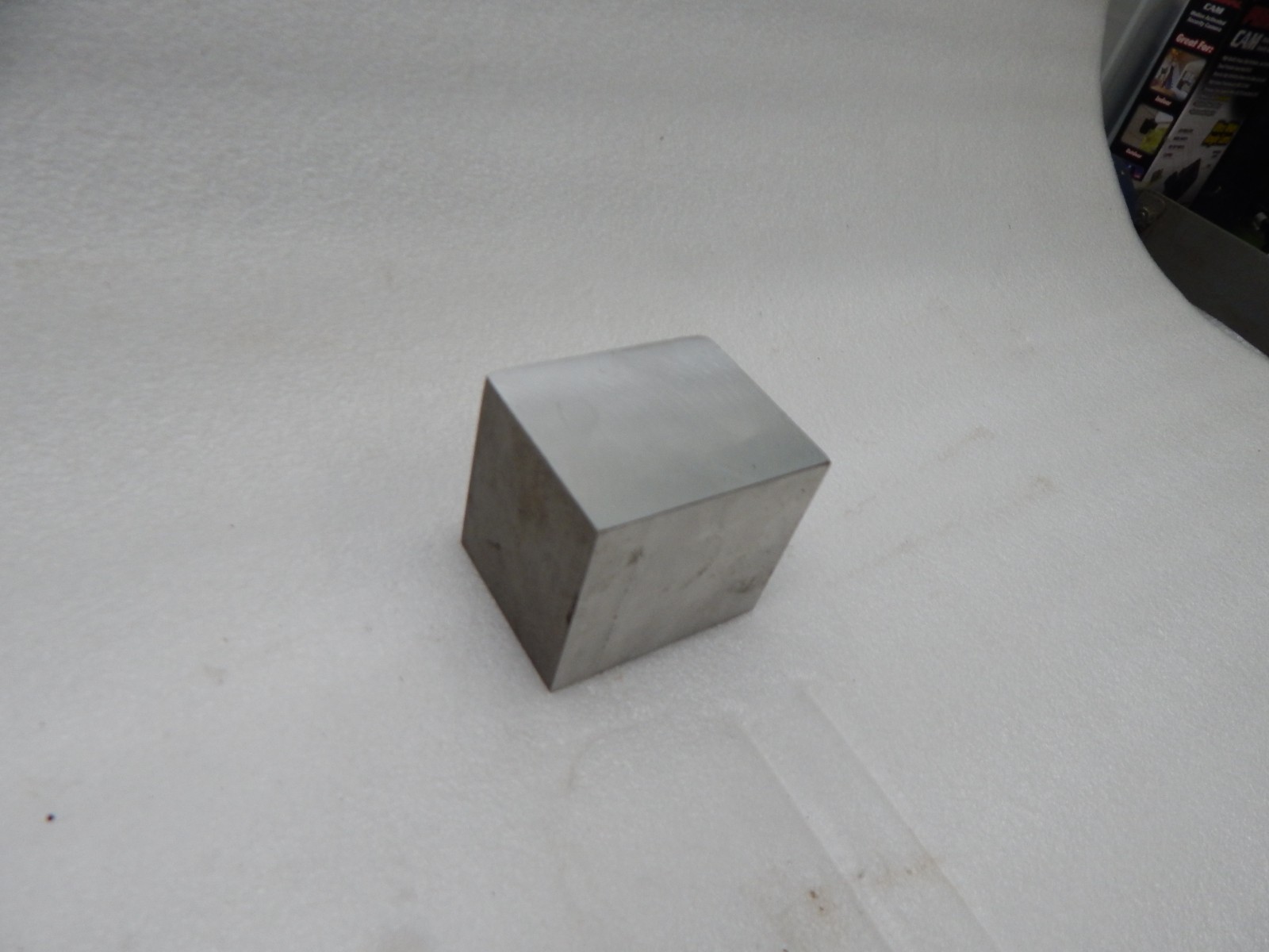 3.17″ X 2.5″ X 4.9 inches long ALUMINUM 6061 FLAT BAR 3-1/8 x 2/1/2 X 4-7/8