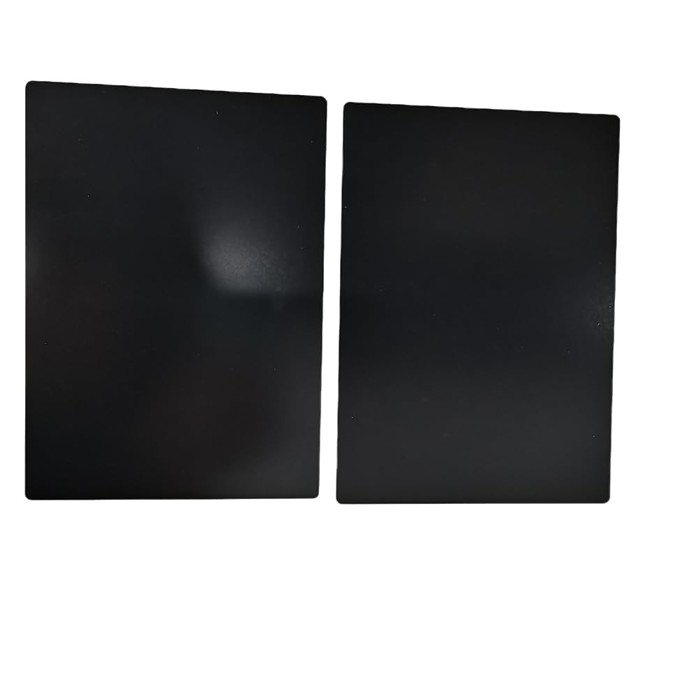 Black Laser Engraving Blanks Tool Tip Blank Anodized Aluminum Sheets 3 PCS