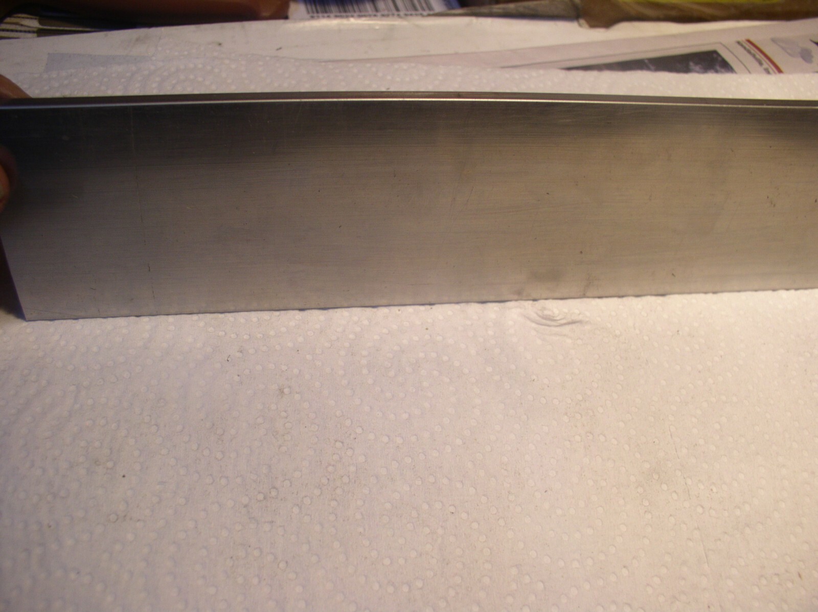 7/32 (.210) X 2 1/2 X 12 STAINLESS FLAT BAR 300 SERIES VERY SMOOTH FINISH