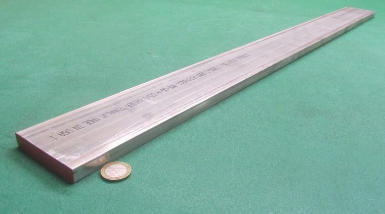 2024 T351 Aluminum Bar, 1/2″ (.500″) Thick x 3.0″ Wide x 36″ Length