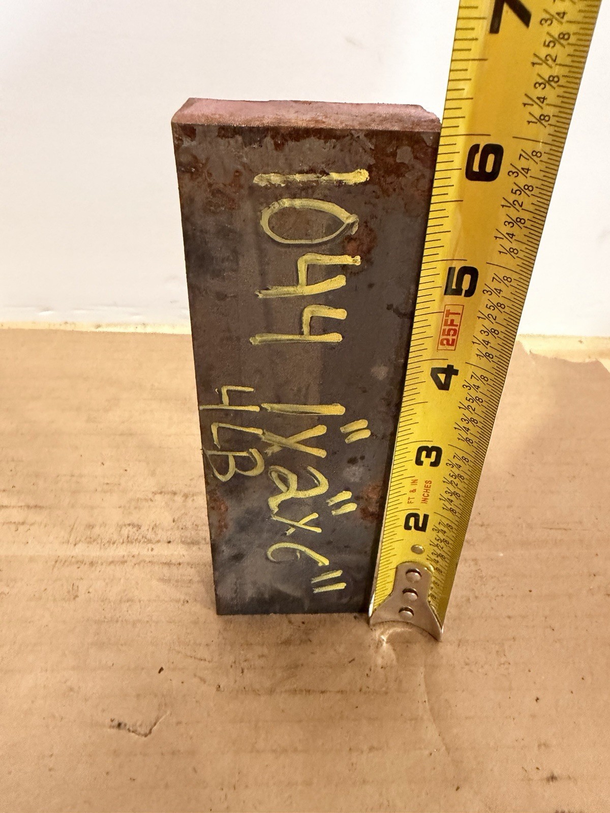 1″ x 2″ x 6” 1044 HR Steel Flat Bar | Rectangular 1044 Hot Rolled Flat