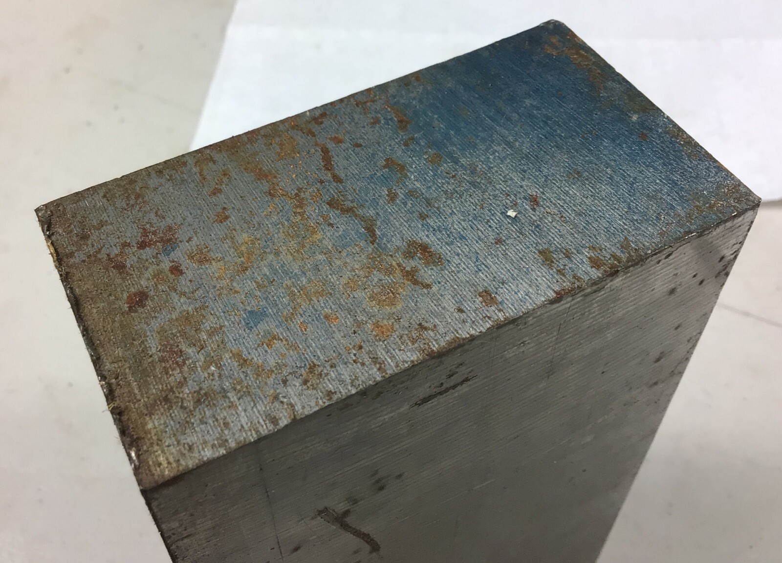 D2 Tool Steel Flat Stock, 1.62” X 3.02” X 4.77” long