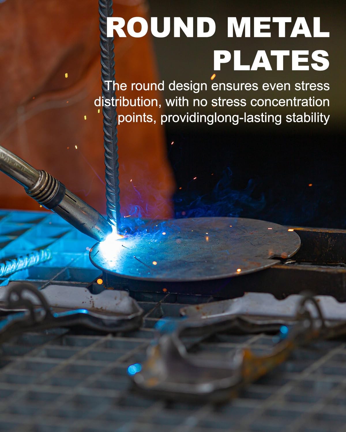 WENHUALI Hot Rolled Steel Plate 1/4″ x 4″ Diameter x 4″, Metallic Color