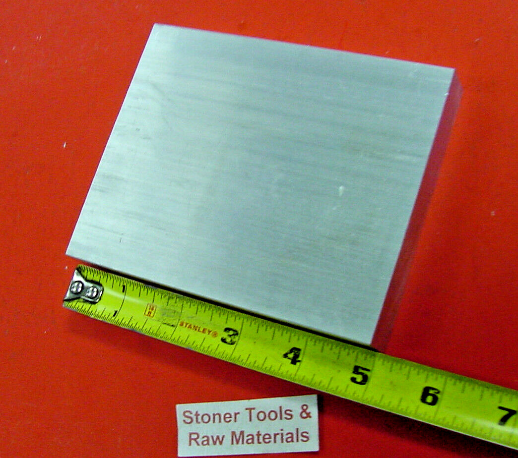3/4″ X 5″ ALUMINUM FLAT BAR 5″ long Solid 6061 T6511 Extruded Mill Bar Stock New